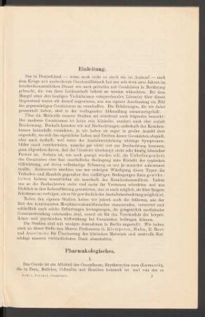 Pharmakologisches.