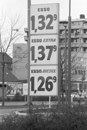 Benzinpreise in Karlsruhe