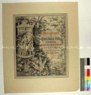 Urkunde zur Verleihung der großen silbernen Ausstellungsmedaille an die Firma Ernst March und Söhne auf der Großen Allgemeinen Gartenbauausstellung in Berlin