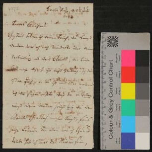 Brief von Luise Marie Anna Nicolovius an Clara von Clermont vom 8.7.1794