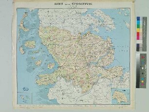 KORT over SYDSLESVIG