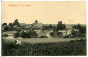 Höckendorf. Blick auf Höckendorf