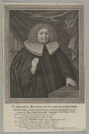 Bildnis des Conradvs Feverlinvs