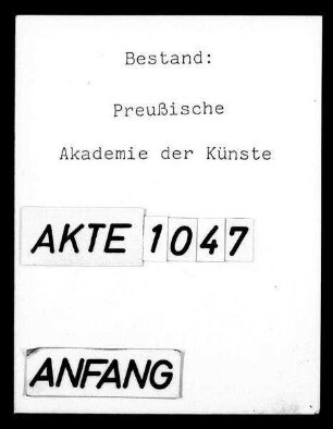 Orchesterkonzert mit Kompositionen der Studierenden der Meisterschulen für musikalische Komposition Paul Graener, Gerhard v. Keussler, Max Trapp