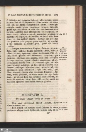 [Meditatio L. - Meditatio LVII.]