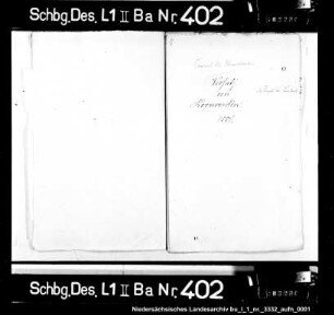 Versetzung von Kornrenten des Propstes Johann Lamberti zur Aufbringung von Türkensteuer und Landschatz
