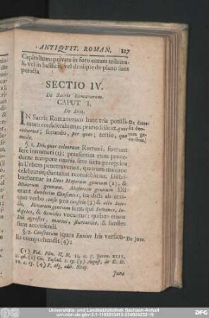 Caput I. De Diis.