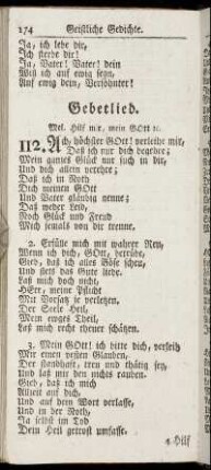 Gebetlied - Auf das Begraebniß Jesu