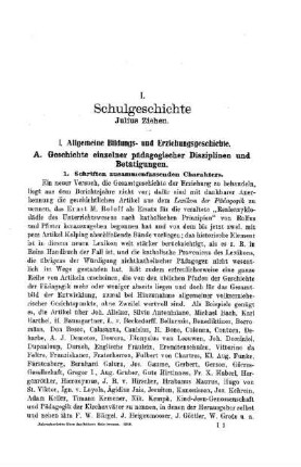 Schulgeschichte