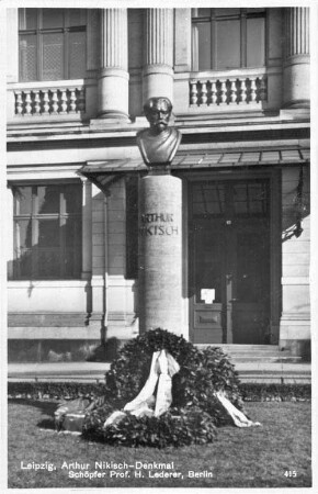 Leipzig: Arthur Nikisch-Denkmal