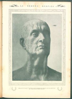 Cabeza del Dr. Marcelo T. de Alvear