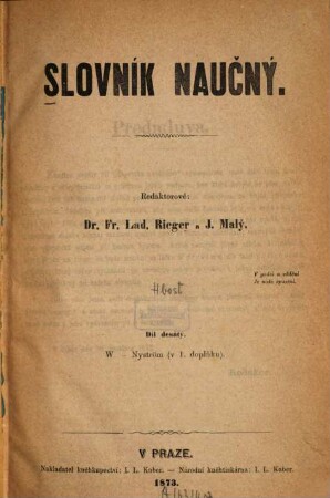 Slovník naučný, 10. W - Nyström