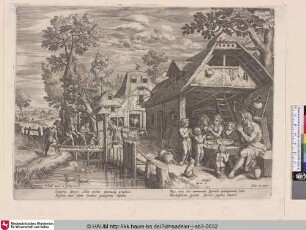 [Enos und seine Familie bei einer Mahlzeit]