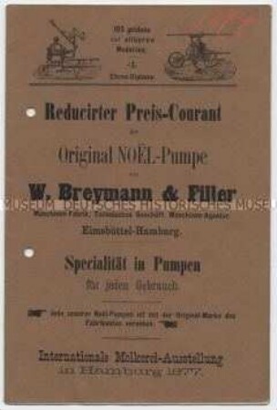 Specialität in Pumpen für jeden Gebrauch.