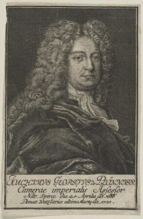 Bildnis des Johannes Georgius Plönnies