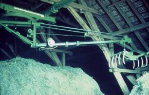 Krananlage in Altgebäude