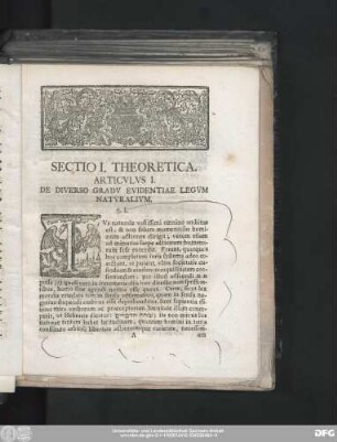 Sectio I. Theoretica.