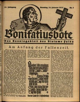 Ausgabe vom Sonntag, den 14. Februar 1937.