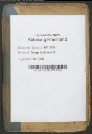 Sicherung des Lebensunterhalts Fruchtsperre. Königliches Unterstützungsgetreide pp. Bd. 1