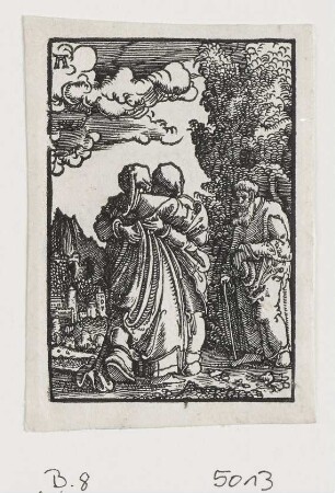 Heimsuchung, Blatt 8 der Folge "Sündenfall und Erlösung des Menschengeschlechts"