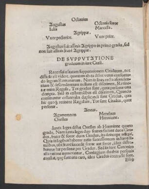 De Supputatione graduum in iure Civili.