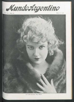 Las reinas del cine: May Allison [Fotografía]