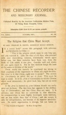 No. 10. October, 1905
