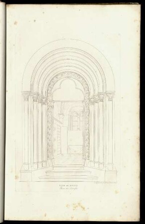 Dom zu Mainz. Thüre der Sakristei