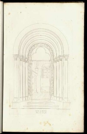 Dom zu Mainz. Thüre der Sakristei