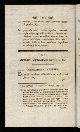 30-56, De Morbis Venereis Speciatim.