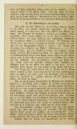 14. Der Rattenfänger von Hameln