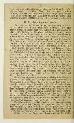 14. Der Rattenfänger von Hameln