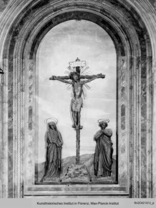 Kruzifix mit trauernder Maria und Johannes : Kruzifix (Crocifisso dei Bianchi)