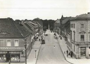 Prenzlau, Straße : Prenzlau. Vincentstraße. Straßenbild