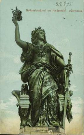 Nationaldenkmal am Niederwald. (Germania.)