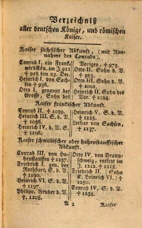 Historischer Calender. 1792
