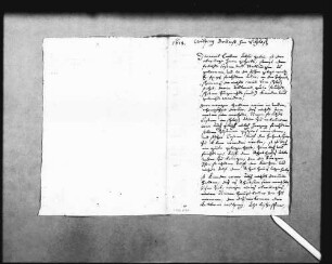 Kostenvoranschläge und Schreiben nach dem Brand des Schlosses 1618