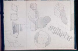 Cylinder. Feder & Tusche & Pinsel (wohl um 1935; H. Rose)