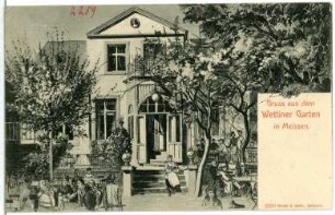 Meißen. Wettiner Garten