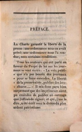 De l'union de France