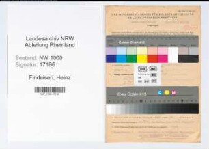 Entnazifizierung Heinz Findeisen, geb. 11.12.1905 (Angest.)