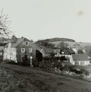 Dürrröhrsdorf-Dittersbach-Elbersdorf. Ortsteilansicht von Süden