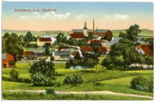 Schönbach. Blick auf Schönbach