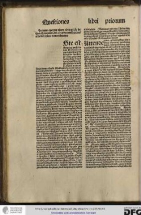 [I]ste est liber priorum analeticorum Arestotelis, in quo determinatur de syllogimso simpliciter dicto...