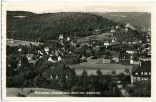 Oberschlema. Blick vom Gleesberg auf Oberschlema