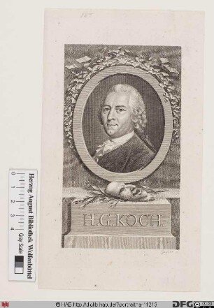 Bildnis Heinrich Gottfried Koch