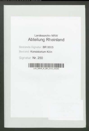 Ausübung des Patronatsrechtes