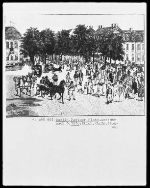 Berlin, Pariser Platz, Ansicht nach Osten