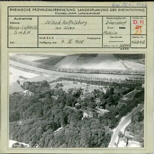 Mülheim a. d. Ruhr, Solbad Raffelsberg, Gaststätte von Süden