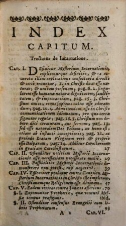 Theologia dogmatica et moralis ad usum seminarii Catalaunensis, 2. Tractatus de incarnatione & de gratia Christi